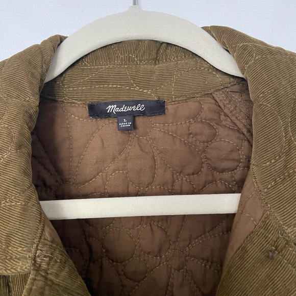 Madewell Olive Quilted Jacket - Picture 3 of 3